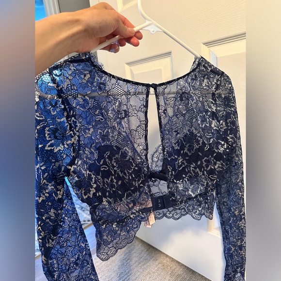 Victoria’s Secret Dream Angels Long Sleeve Lingerie Top - Picture 5 of 11